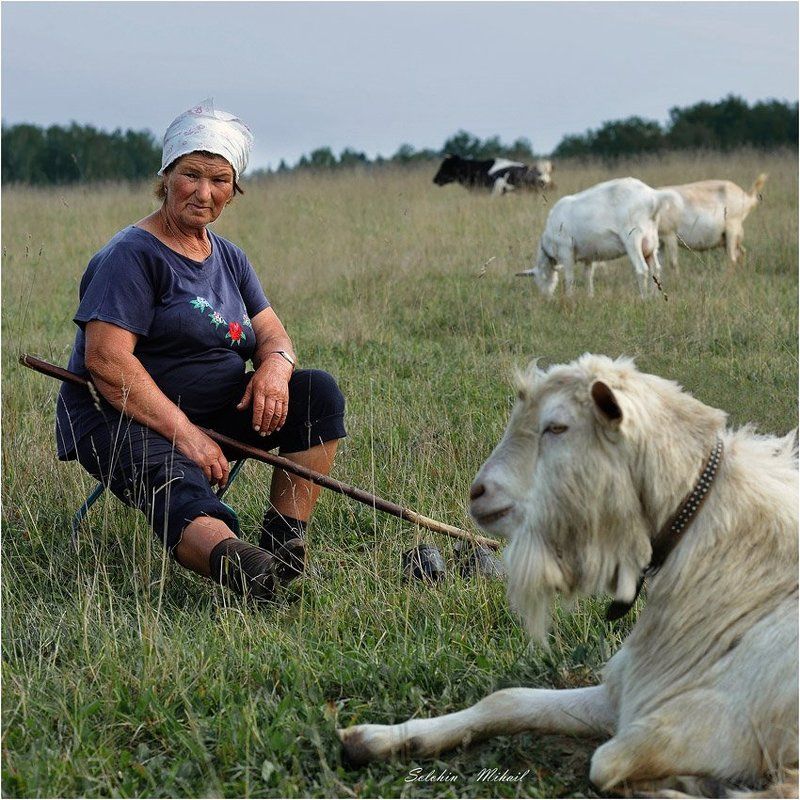 Баба Нина и коза Зинаphoto preview