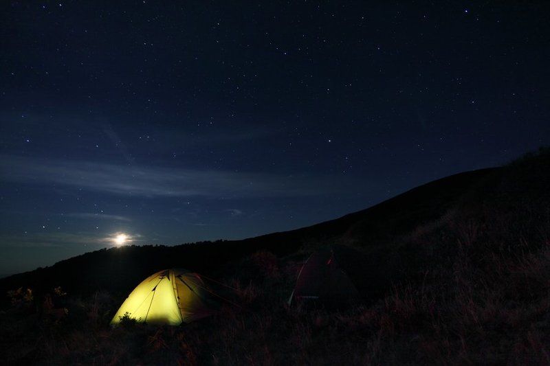 Ночь в горах. фото превью