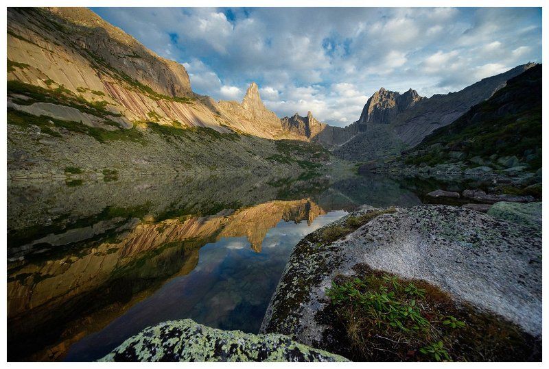 ергаки, зап.саян, пик звёздный, пик птица, озеро горных духов ***photo preview
