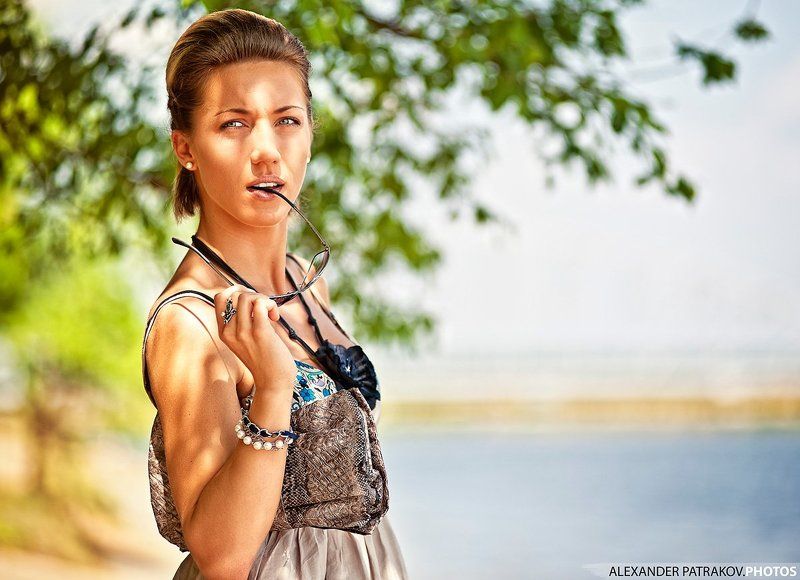 девушка, лето портретphoto preview