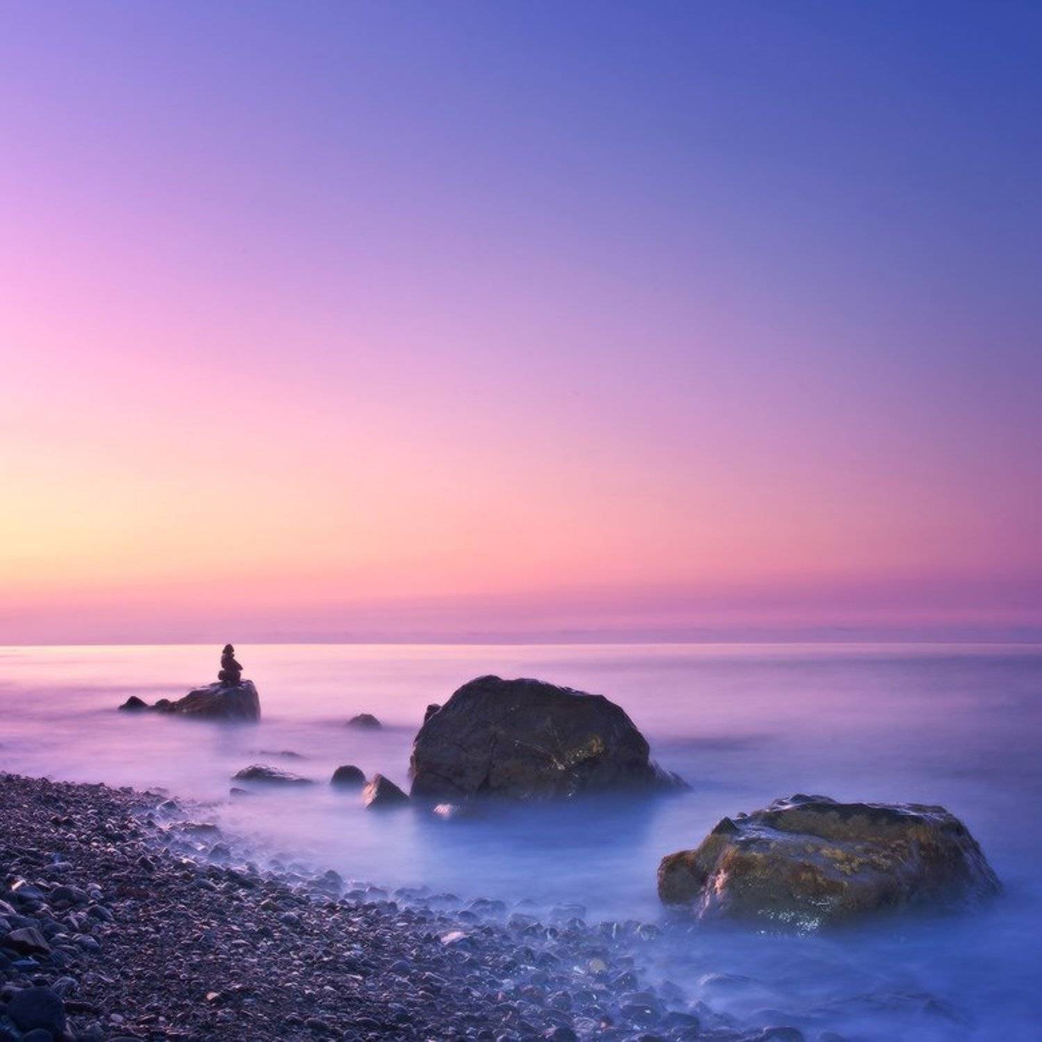 пробуждение .... Автор: Михаил Мочалов утро,камни,море,, Михаил Мочалов