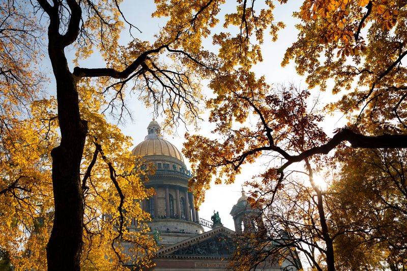 Осенний Петербург. Исаакиевский собор.photo preview