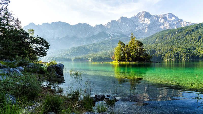 Morning at Eibseephoto preview