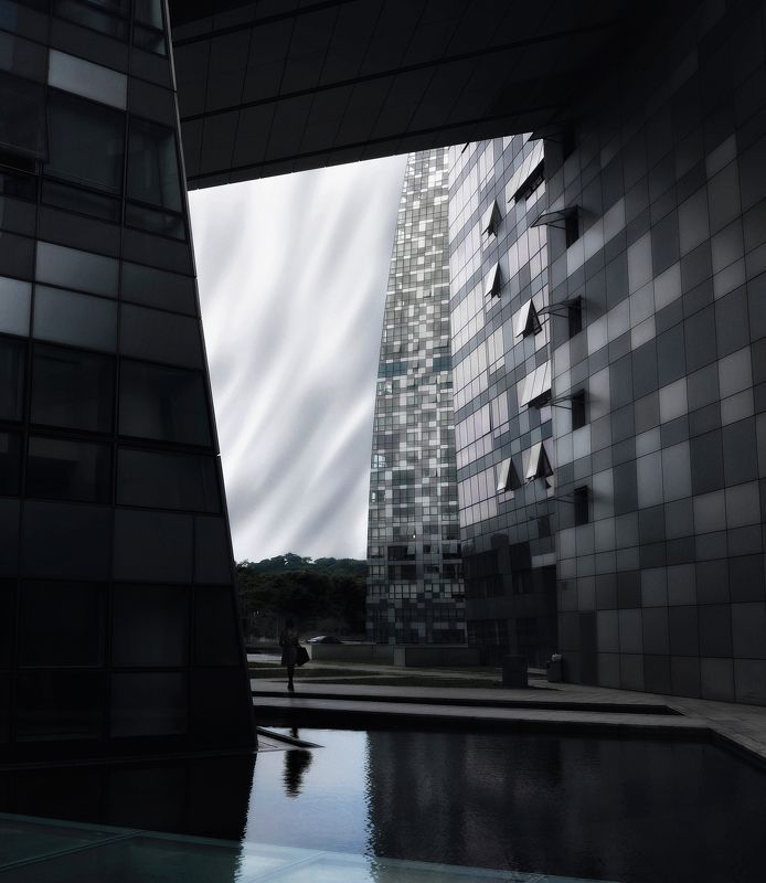 город, стрит, сингапур, азия, путешествия, монохром Рамкиphoto preview