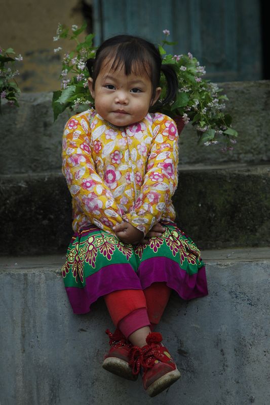 baby in Ha Giang, Vietnamphoto preview