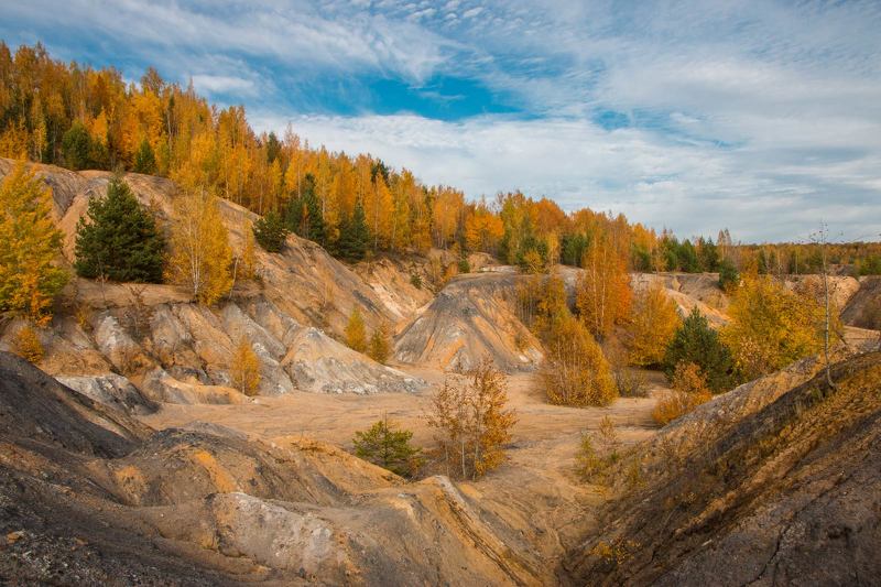 Осень в карьерахphoto preview