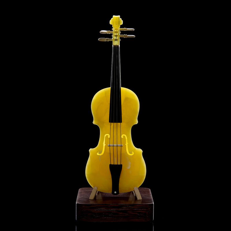 виолончель, янтарь, предметный фотограф Виолончельphoto preview