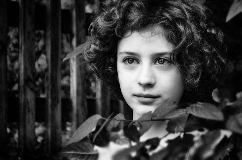 portrait, boy, b&w, портрет, мальчик, черно-белый The young faunphoto preview