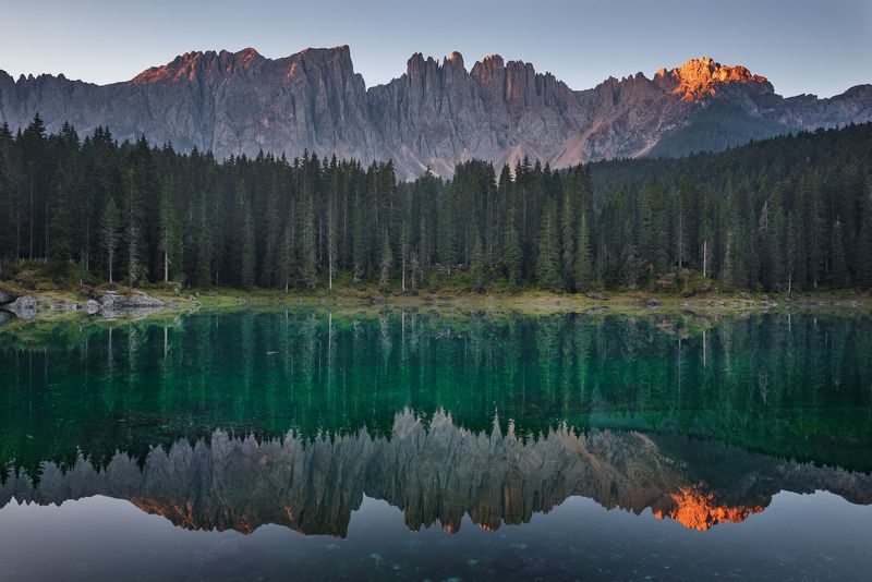 alpine,alps,background,beautiful,europe,forest,italy,lake,landscape,mountain,nature,peak,reflection,scenic,sky,sunrise,tourism,travel,turquoise water,view,water Carezzaphoto preview