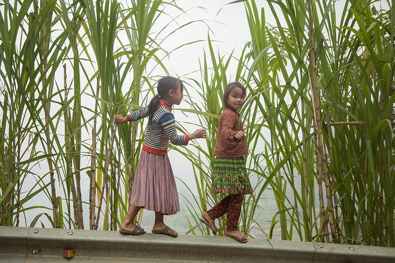 Children in Meo Vac, Vietnamphoto preview