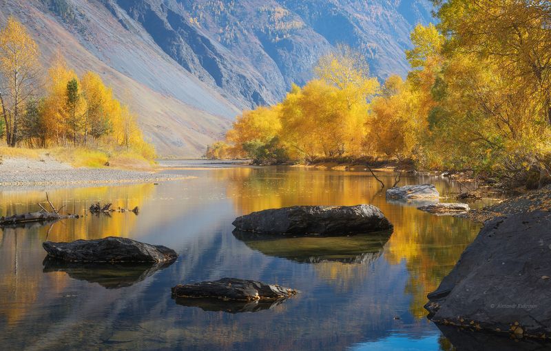 алтай, осень, чулышман Алтайская осень... фото превью