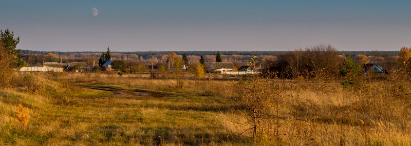 усмань, песковатка, осень, деревня, дали Вот и осень пришлаphoto preview