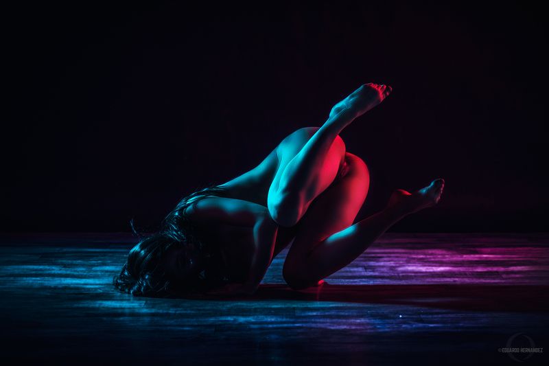 dancer, ballerina, red, blue, hdzphoto, cdmx, Dance et Tempore series.photo preview