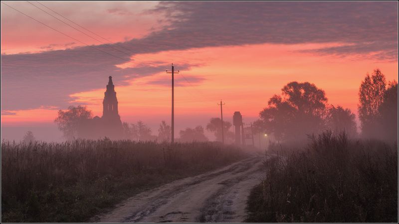 россия, калужская обл, нижние подгоричи Про фонарь вдалекеphoto preview