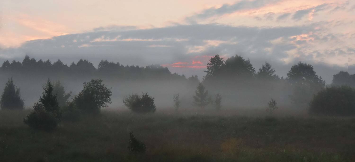 неман, рассвет, туман, Валерий Козуб