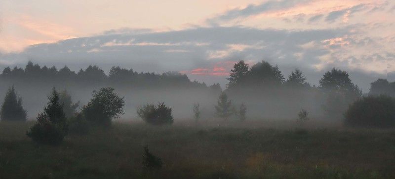 неман, рассвет, туман Утро на Неманеphoto preview