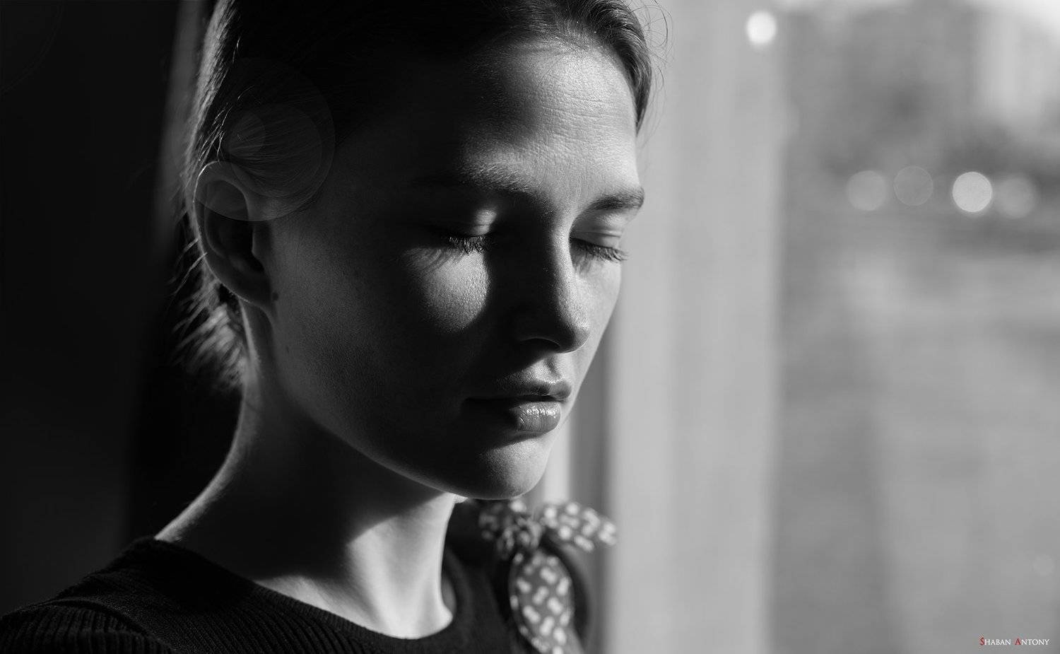 Катя. Автор: Antony Shaban canon ef 50 f/1.8 stm, shaban antony, canon 5d, portrait, black and white, Antony Shaban
