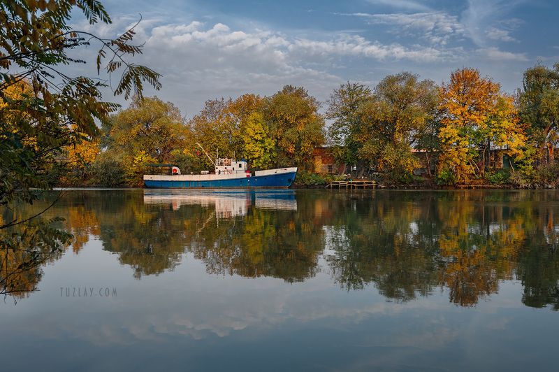 кубань, октябрь, кубанский берег, таманский полуостров, темрюк, кораблик, катер Про кораблик...photo preview