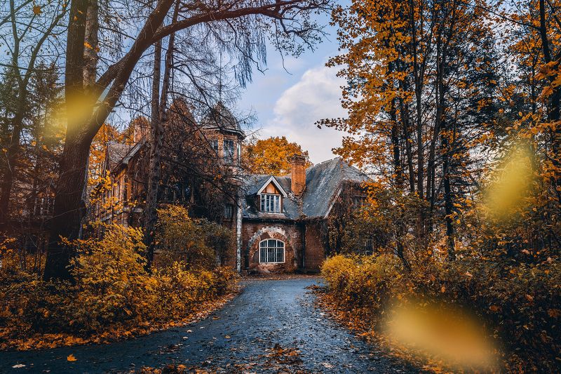 #осень #природа #город #листья #autumn #city Дача Великого Князя Бориса Владимировича Романоваphoto preview