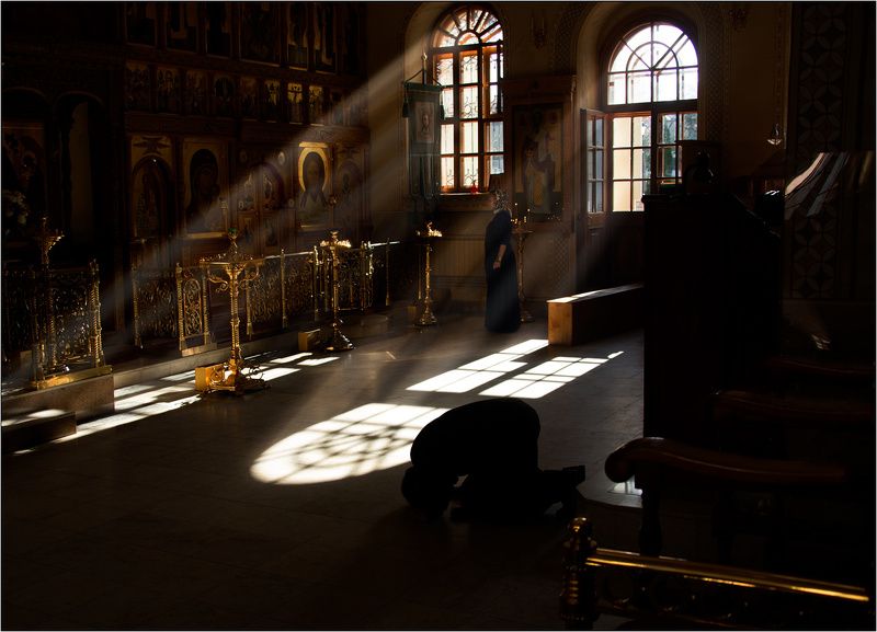 молитва монах храм монастырь оптина пустынь Наединеphoto preview