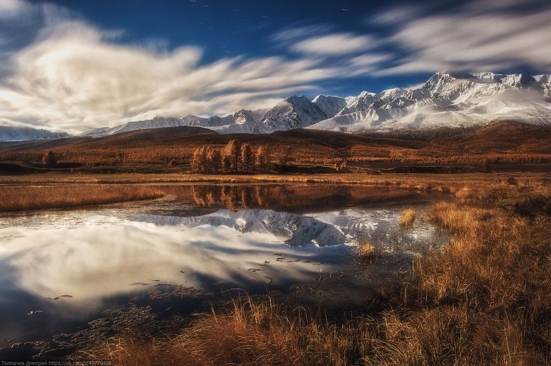 горный алтай, дикая природа россии, россия, толмачев дмитрий, рассвет, горы, чуйский тракт, сибирь, джангысколь, ештыкель Ночевка на озере Джангыскольphoto preview