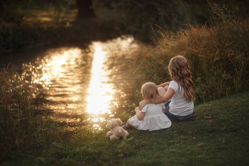 семья закат сестры ENJOY THE SILENCEphoto preview