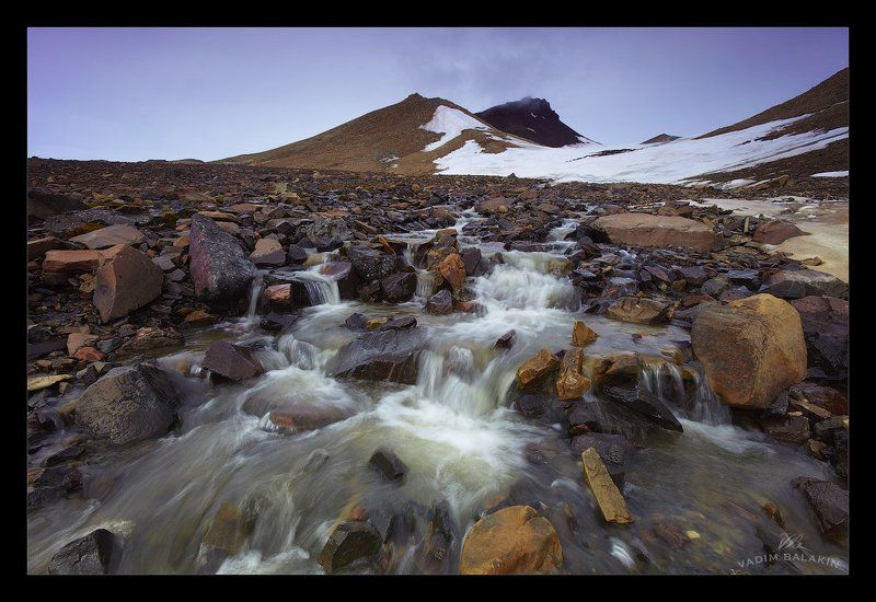 Горный ручей на острове Чампphoto preview