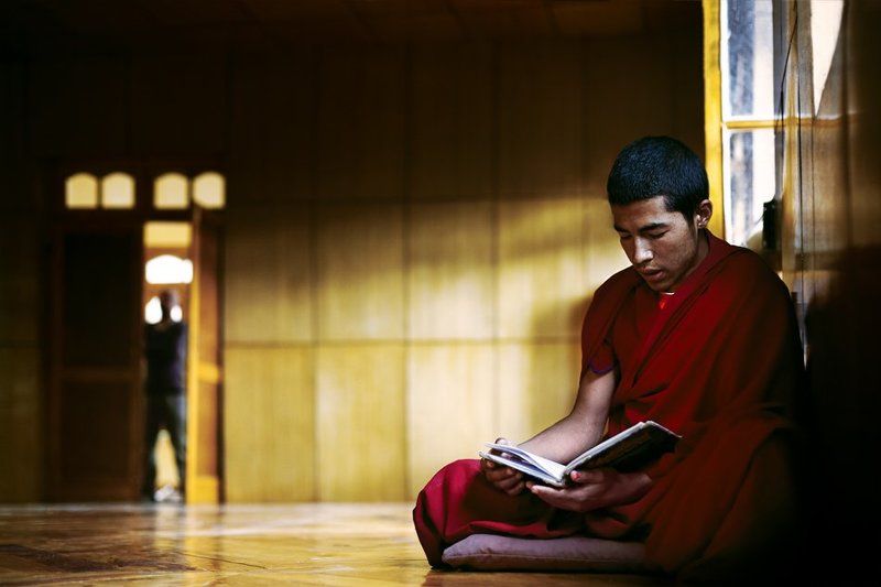 воспитанник, ученик, буддизм, чтение, молитва, кира розанов, панамик, воспитанникphoto preview