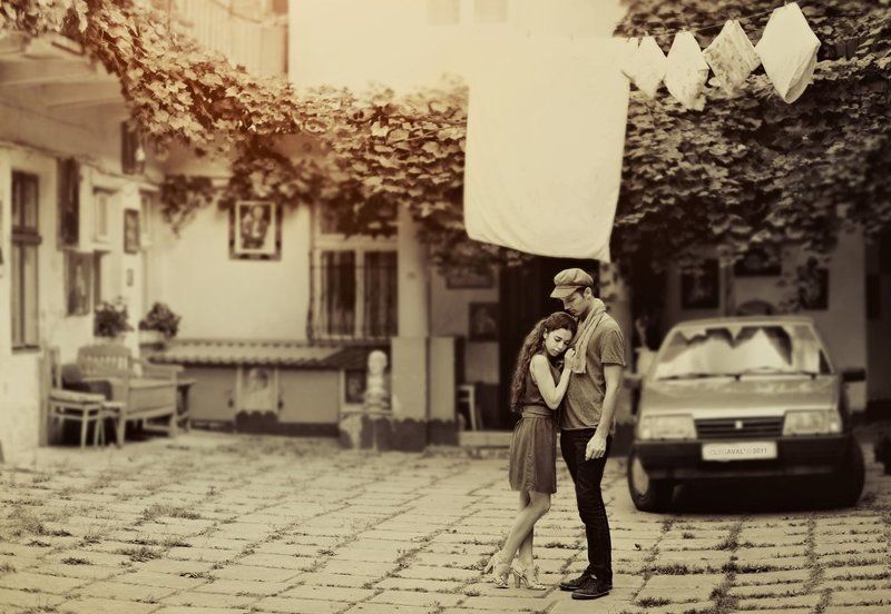 каждый городской дворик хранит свои истории...photo preview