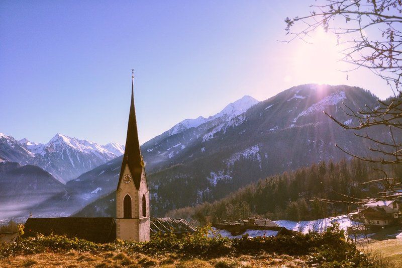 Рассвет в Альпахphoto preview