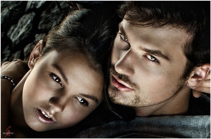 гламур,город,трещины,земля,пара,курение Rift & smokephoto preview