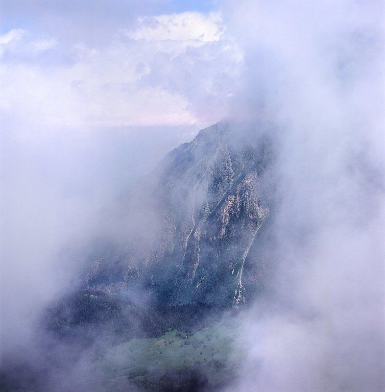 домбайские, туманы. photo preview