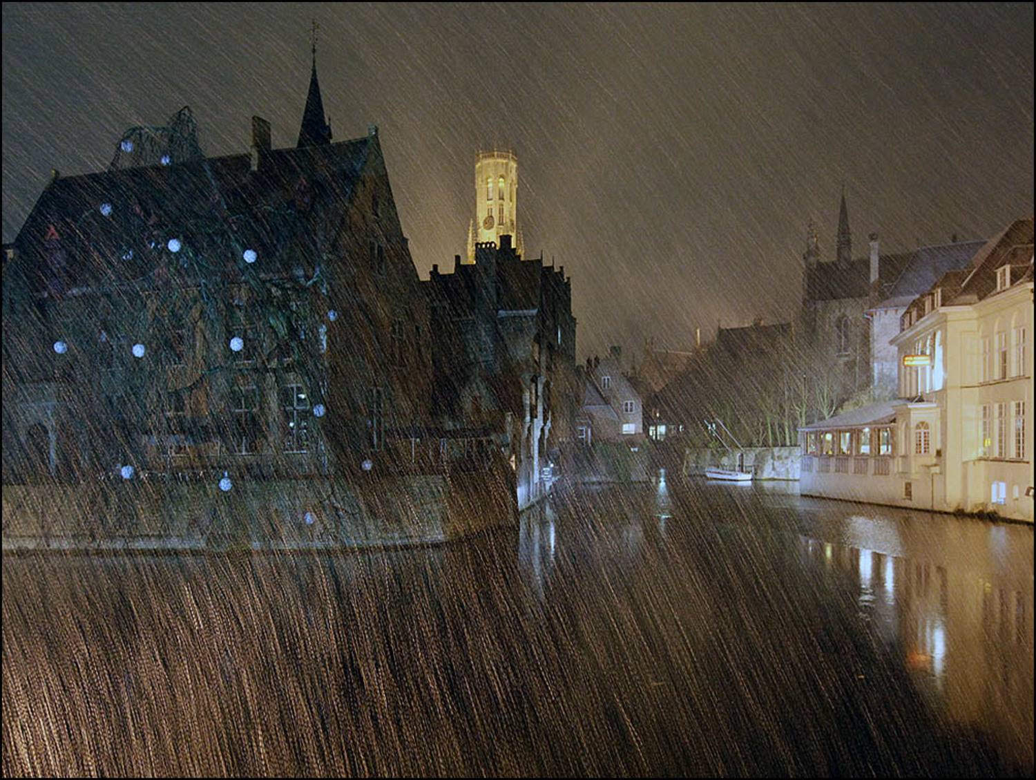 брюгге, снег, Михаил Чурбанов