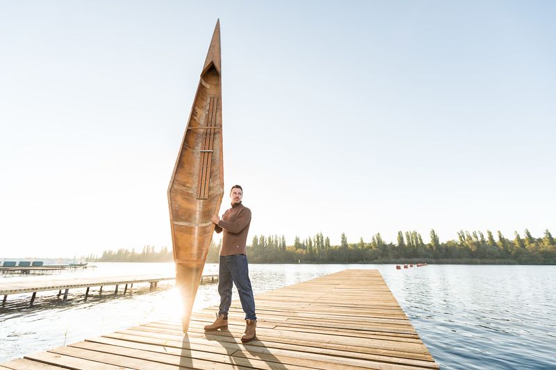 sport, canoe, old, man, portrait Canoe фото превью