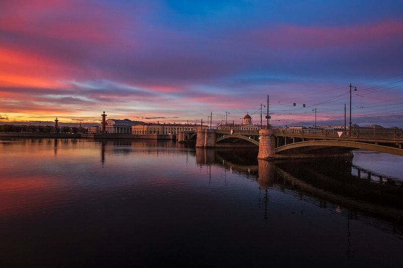 санкт-петербург, нева, исакий, благовещенский мост ***photo preview