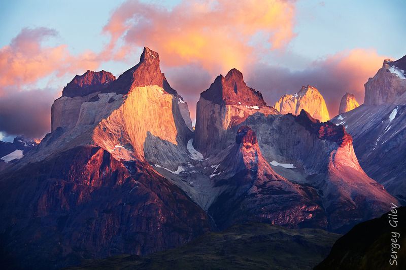 Патагония Patagonia Утро в Патагонии photo preview