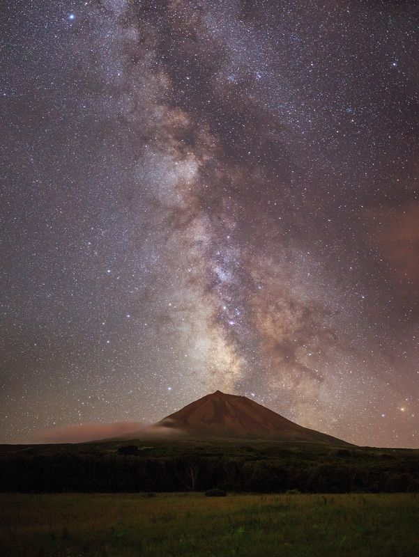 Azores Island, Pico Island, Volcano Pico, Milky Way Dream of Volcano \