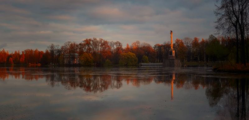 питер, пушкин, царскоесело, царское,  landscape, tsarskoyeselo, autumn,  городской пейзаж, санкт-петербург Поздняя осень . . .photo preview