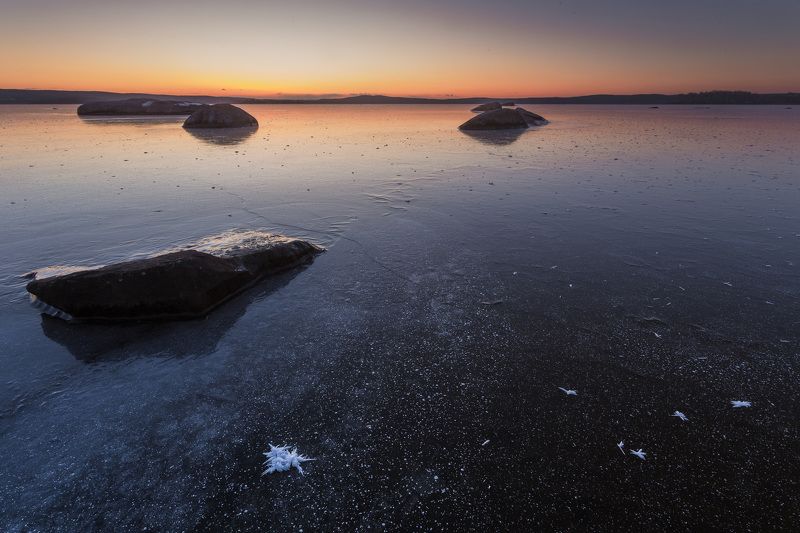 Закат на ВИЗовском прудуphoto preview