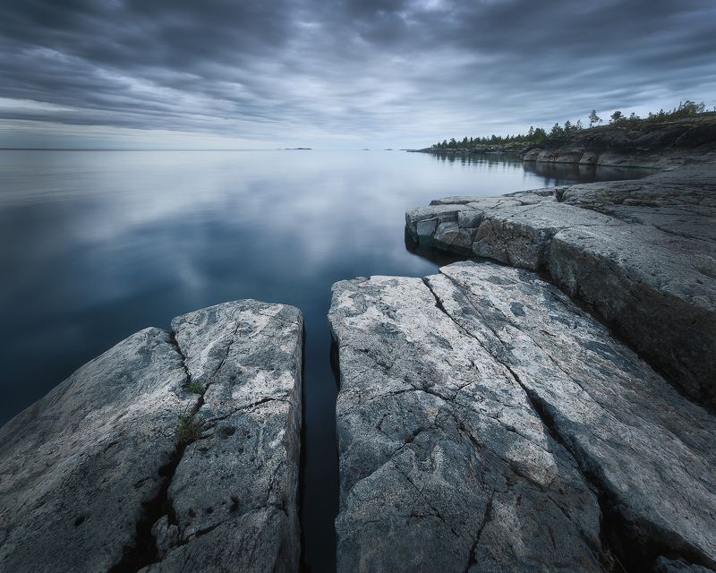 ладожское озеро, ладожские шхеры, природа, пейзаж, ладога Утро на ладогеphoto preview