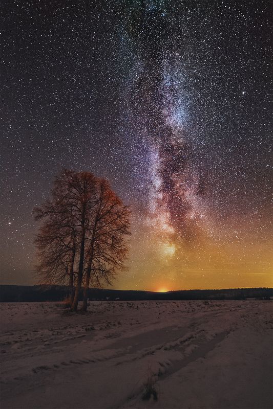 пермский край, ночь, звёзды, млечный путь ***photo preview