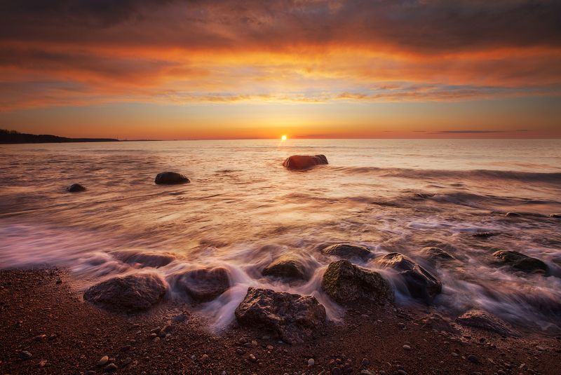 удрия, пейзаж, закат Удрияphoto preview