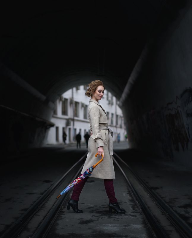 портрет, девушка, москва Кристинаphoto preview