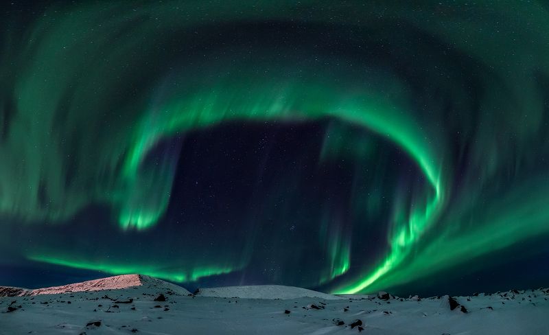 хибины, мурманск, кировск, северное сияние, полярное сияние, aurora borealis, night, stars Солнечный ветерphoto preview