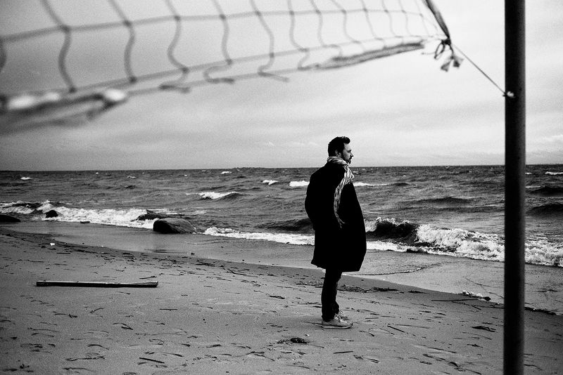 море, мужчина photo preview