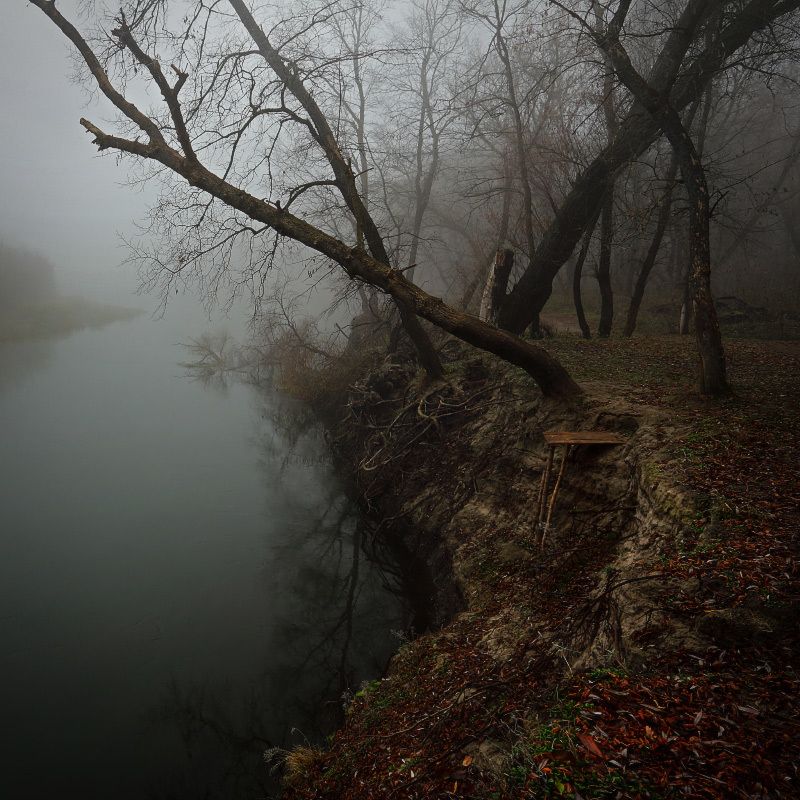 осень, октябрь, , река, вечер ***photo preview