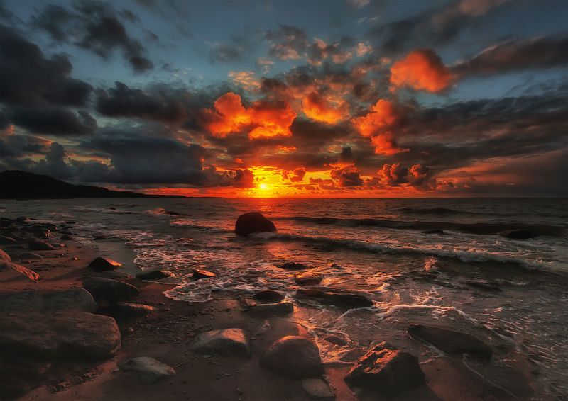 август, пейзаж, закат, ключенков А В Г У С Тphoto preview