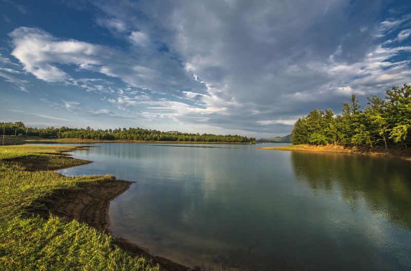 Landscape Lake Plastiraphoto preview