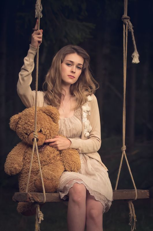 портрет, девушка Лизаphoto preview