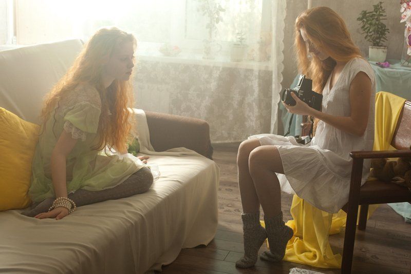 портрет, рыжие, девушки Рыжее утроphoto preview